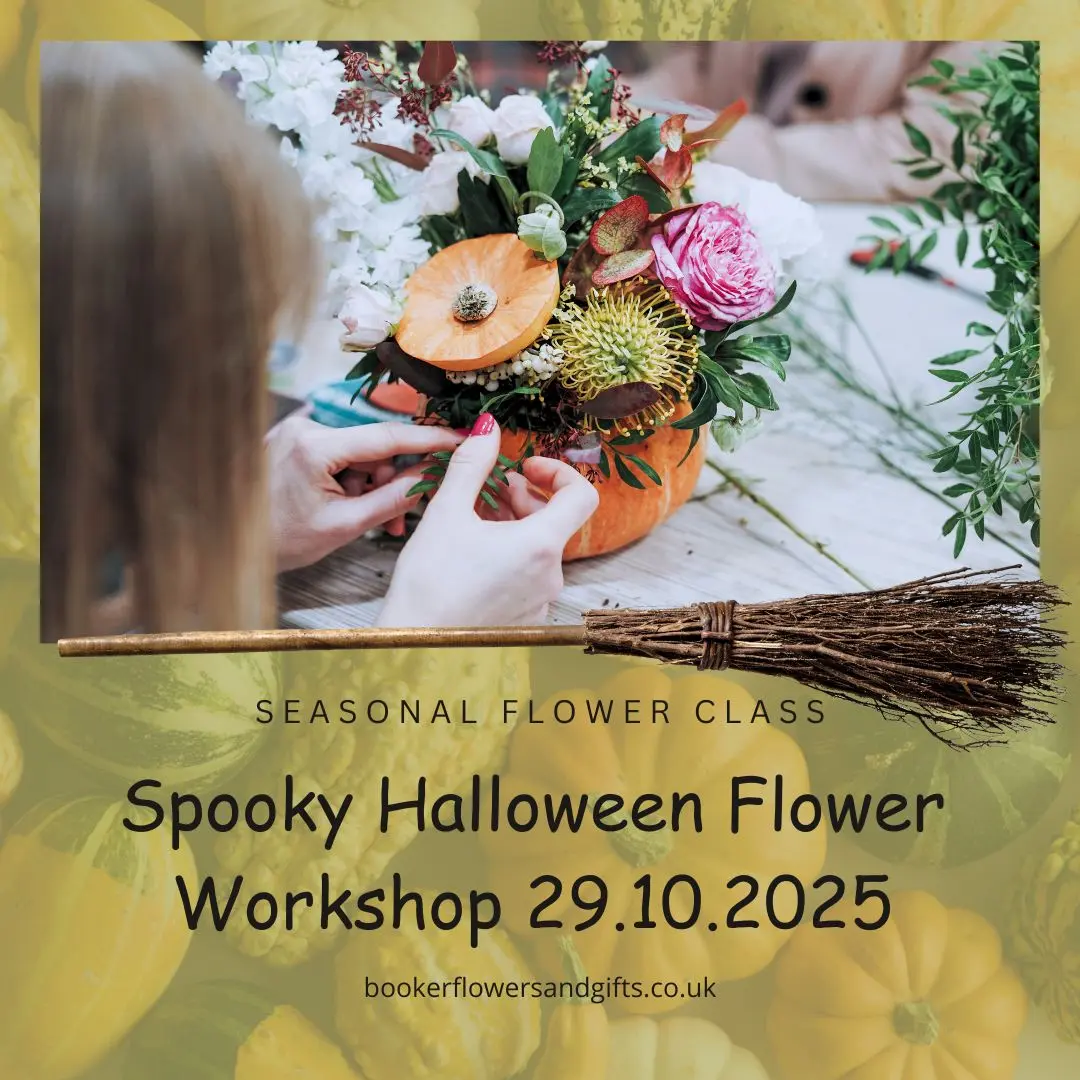 Spooky Halloween Flower Workshop 29.10.2025